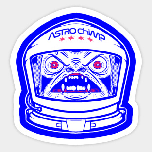 Astro Chimp 2001 A Space Odyssey Sticker